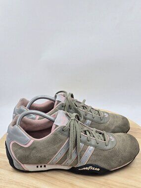 Vintage Y2K Adidas Adi Racer Goodyear Womens Suede Racing Sneakers Shoes Size 10